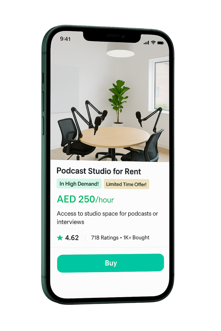 Property app interface